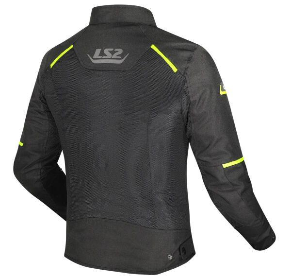 LS2 BREEZE MONT SİYAH-NEON SARI