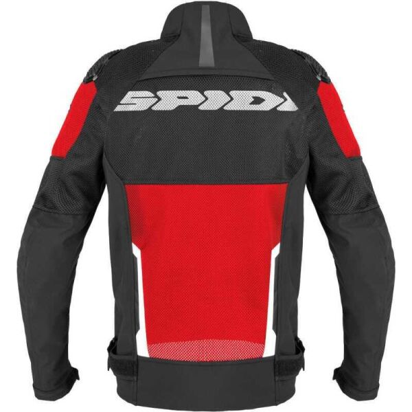 SPIDI RACE WARRIOR 2 NET YAZLIK CEKET SİYAH KIRMIZI