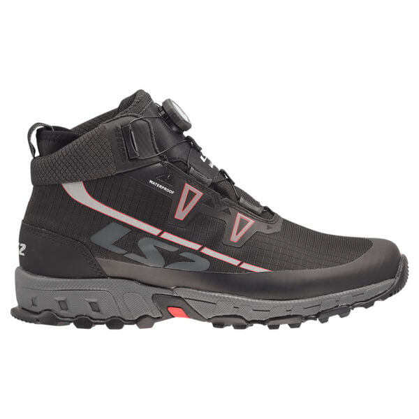 LS2 TREKKER WATERPROOF BOT SİYAH