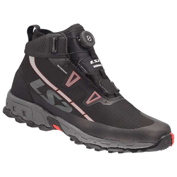 LS2 TREKKER WATERPROOF BOT SİYAH