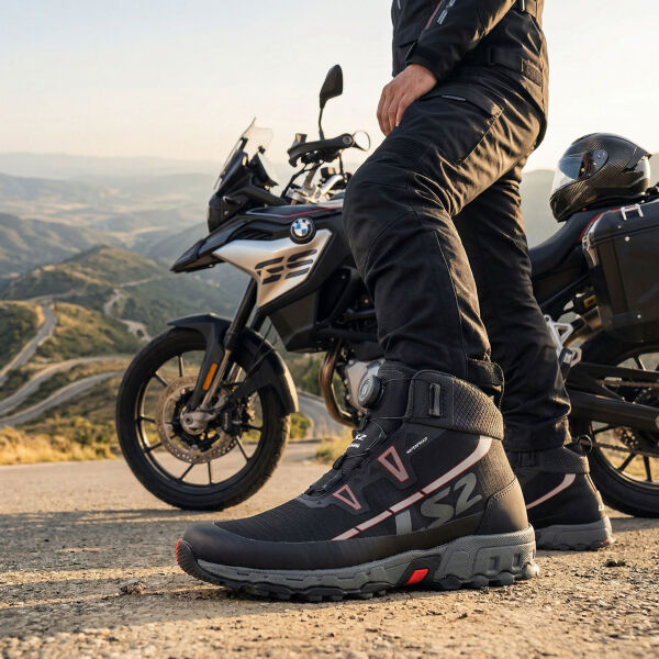 LS2 TREKKER WATERPROOF BOT SİYAH