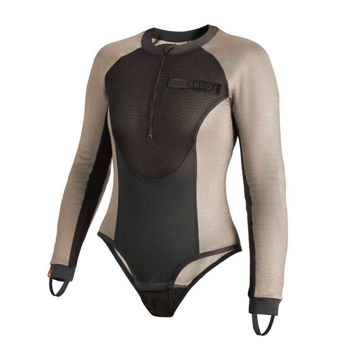 PANDO MOTO Bia Gri Mesh Kadın Çift Katmanlı Motosiklet Body