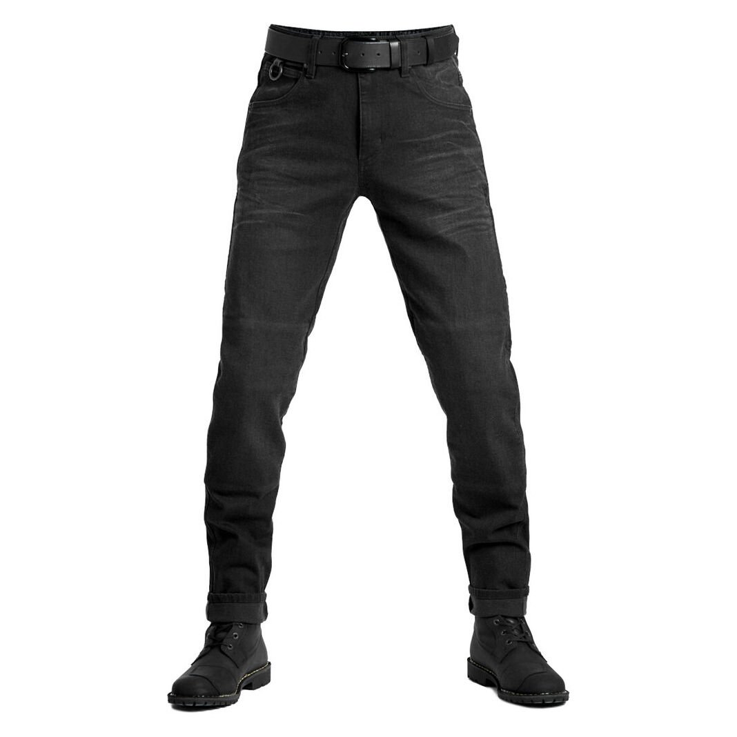 PANDO MOTO Boss Dyn 01 Çift Katmanlı Erkek Motosiklet Denim Pantolonu
