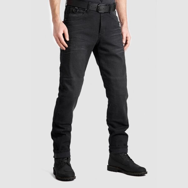 PANDO MOTO Boss Dyn 01 Çift Katmanlı Erkek Motosiklet Denim Pantolonu