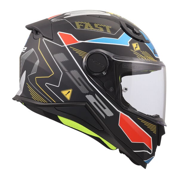 LS2 KID ZERO GRİ-KIRMIZI ÇOCUK KASK