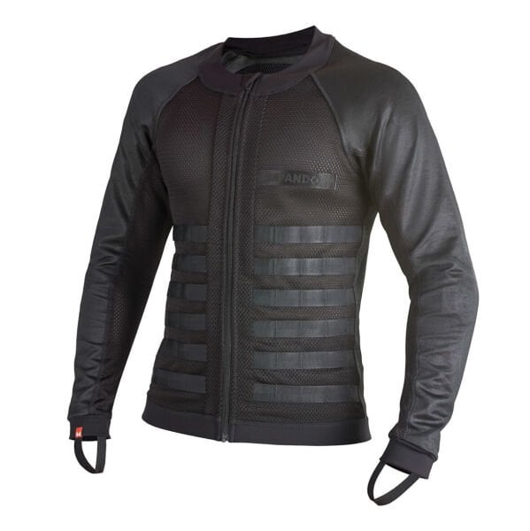PANDO Commando UH Black Mesh, Erkek Çift Katmanlı Yazlık Base Layer