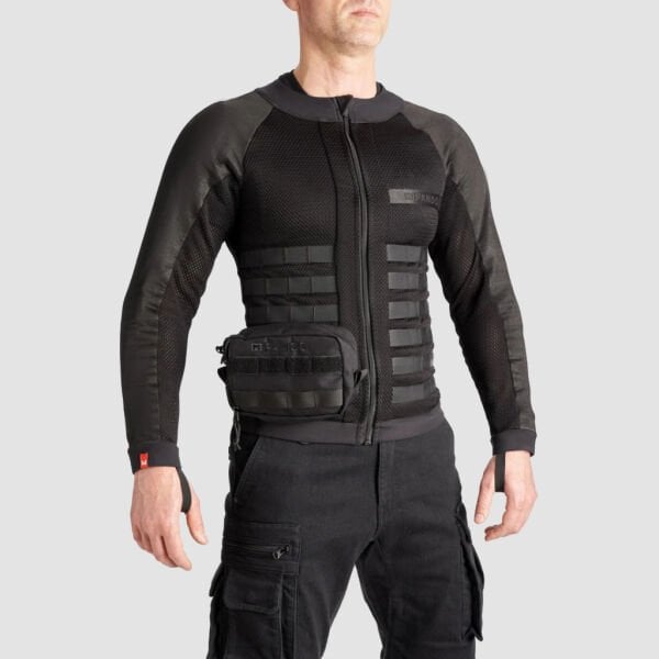 PANDO Commando UH Black Mesh, Erkek Çift Katmanlı Yazlık Base Layer