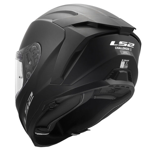 LS2 CHALLENGER 2 MAT SİYAH KASK