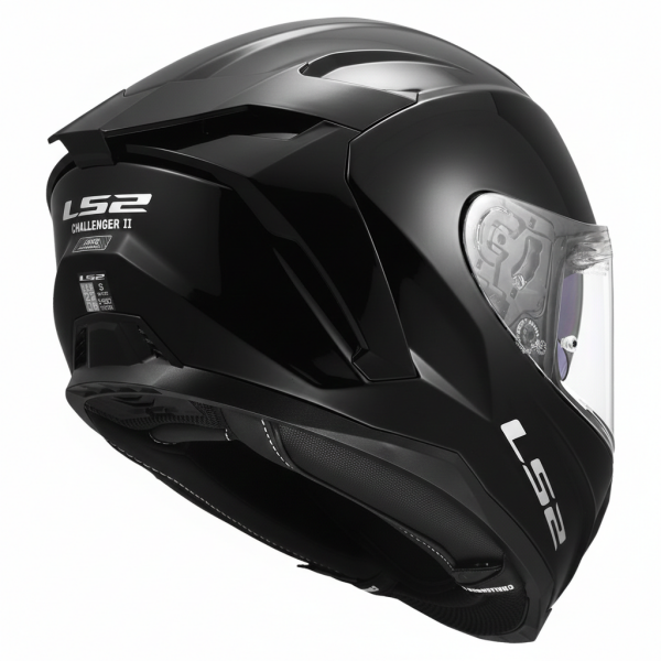 LS2 CHALLENGER 2 SİYAH KASK