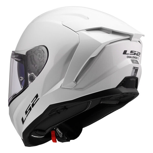 LS2 CHALLENGER 2 BEYAZ KASK