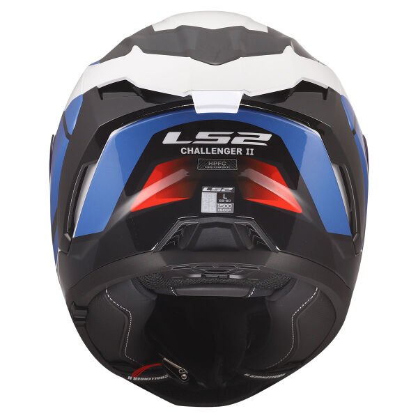 LS2 CHALLENGER 2 VIPER BEYAZ-MAVİ-KIRMIZI KASK