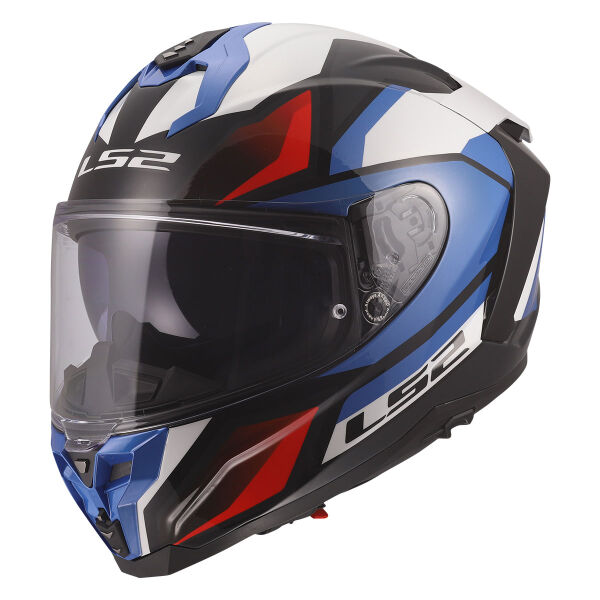LS2 CHALLENGER 2 VIPER BEYAZ-MAVİ-KIRMIZI KASK