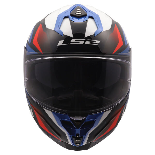 LS2 CHALLENGER 2 VIPER BEYAZ-MAVİ-KIRMIZI KASK