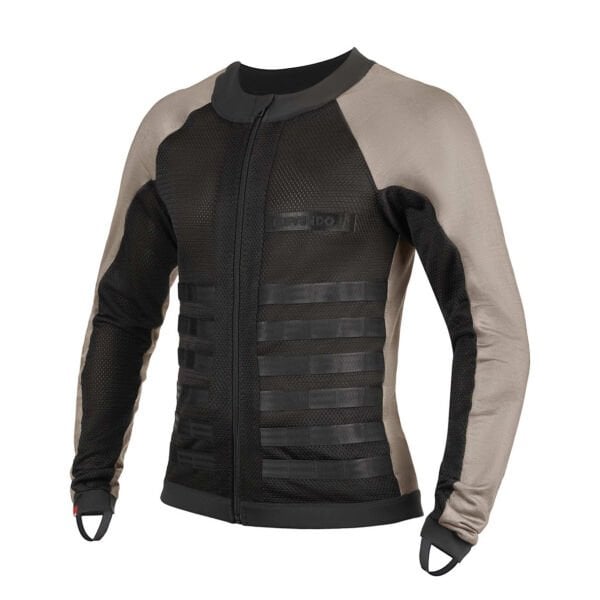 PANDO Commando UH Gri Mesh, Erkek Çift Katmanlı Yazlık Base Layer