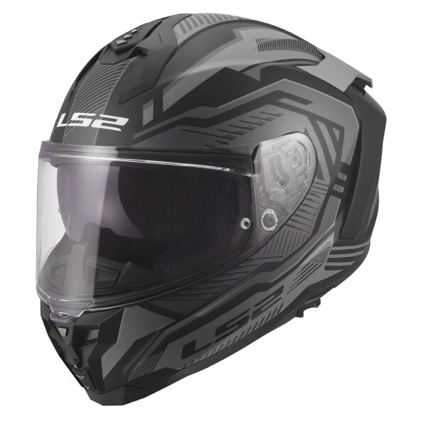 LS2 CHALLENGER 2 DRAVIX MAT GRİ KASK