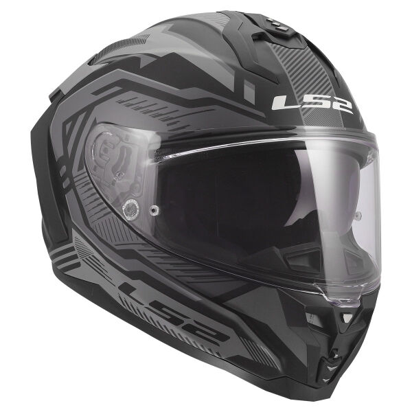 LS2 CHALLENGER 2 DRAVIX MAT GRİ KASK