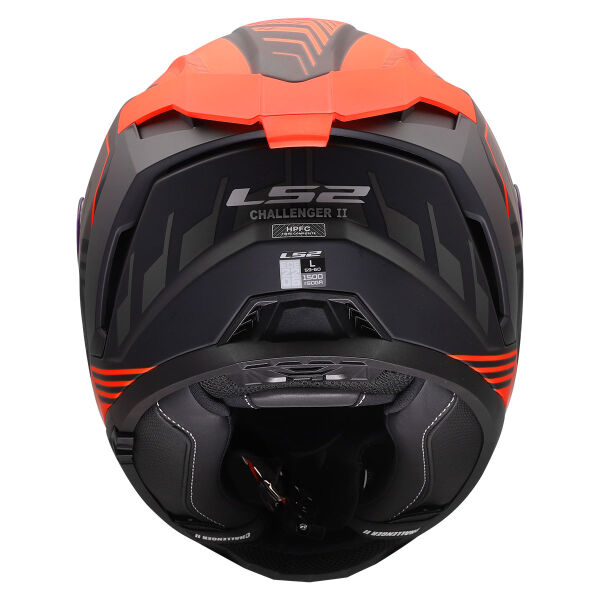 LS2 CHALLENGER 2 DRAVIX MAT KIRMIZI KASK
