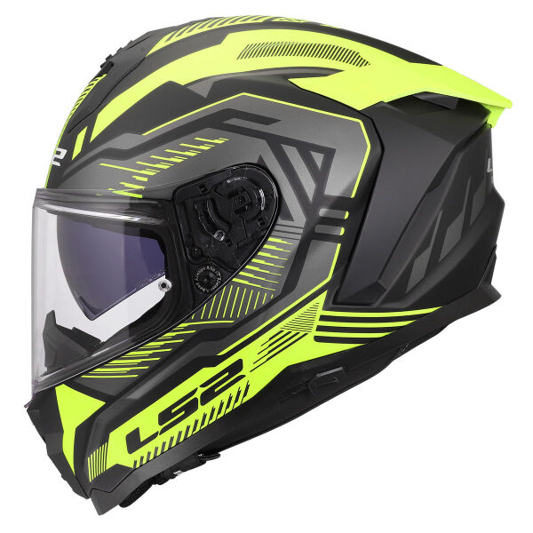 LS2 CHALLENGER 2 DRAVIX MAT SARI KASK