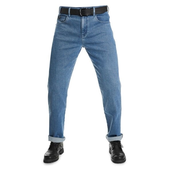 PANDO MOTO James Regular Blue Erkek Motosiklet Jean