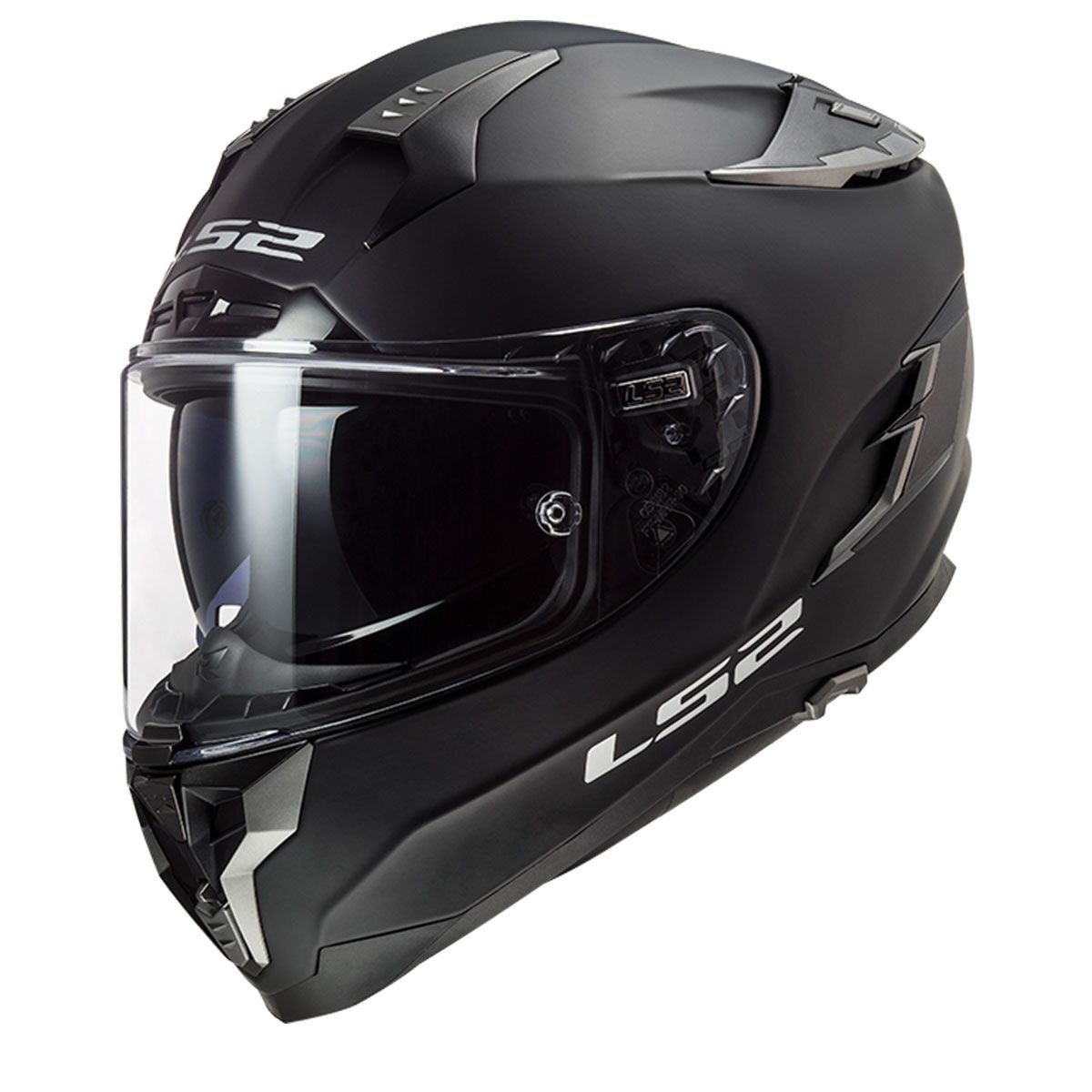 LS2 CHALLENGER MAT SİYAH KASK