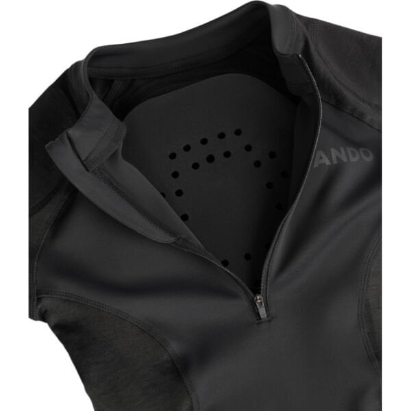 PANDO Shell WW Black Kadın Zırhlı Base Layer Bodysuit