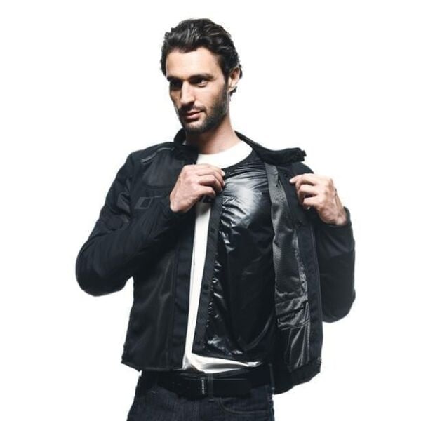 Dainese Air Frame 3 Black Tekstil Mont