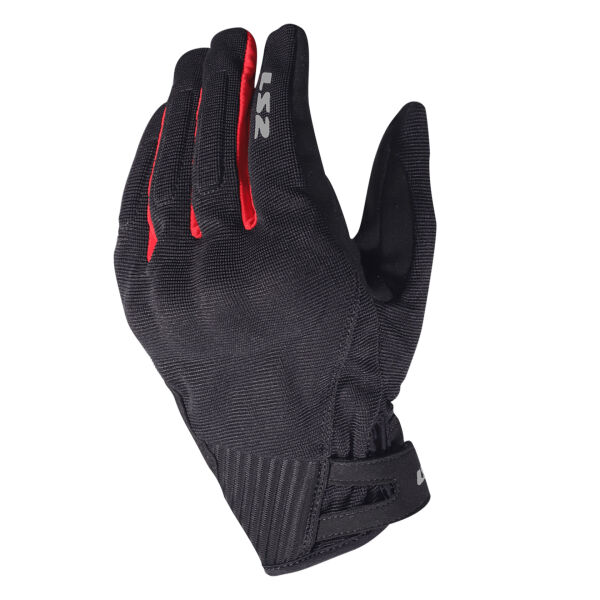 LS2 DART 2 EVO ELDİVEN SİYAH-KIRMIZI