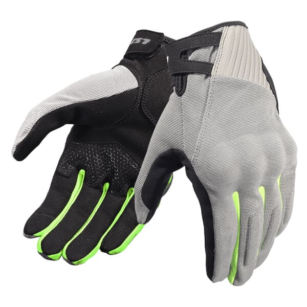 LS2 DART 2 EVO ELDİVEN GRİ-NEON SARI