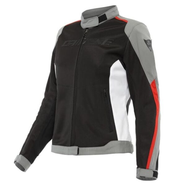 Dainese Hydraflux 2 Air Black Gray Lava Red Kadın D-Dry Mont