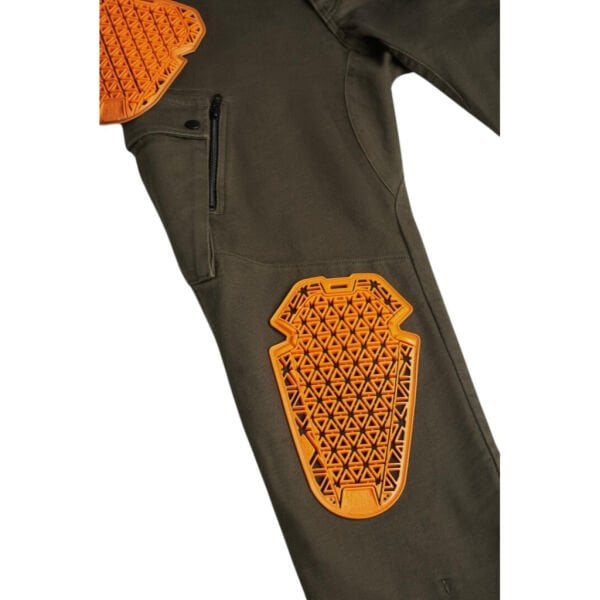 PANDO Mark Olive Erkek Motosiklet Cargo Pantolonu