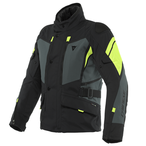 Dainese Carve Master 3 Black Ebony Fluo Yellow Goretex Mont
