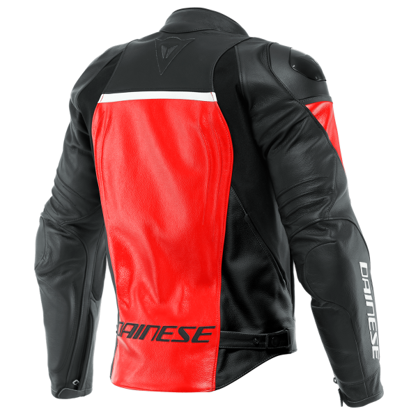Dainese Racing 4 Lava Red Black Deri Mont
