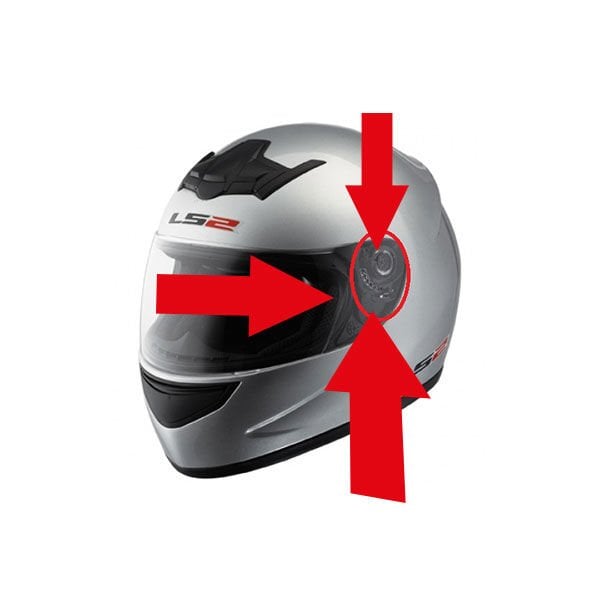 LS2 FF350 CARTOON KASK YAN KAPAK SET