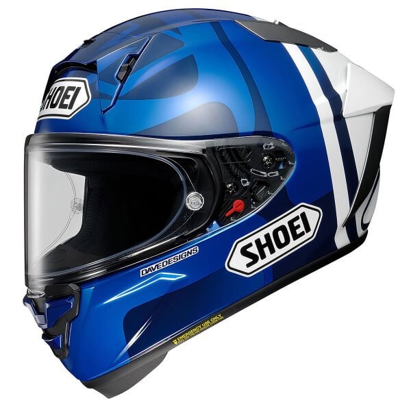 SHOEI X-SPIRIT PRO A.MARQUEZ73 V2 TC-2 KASK