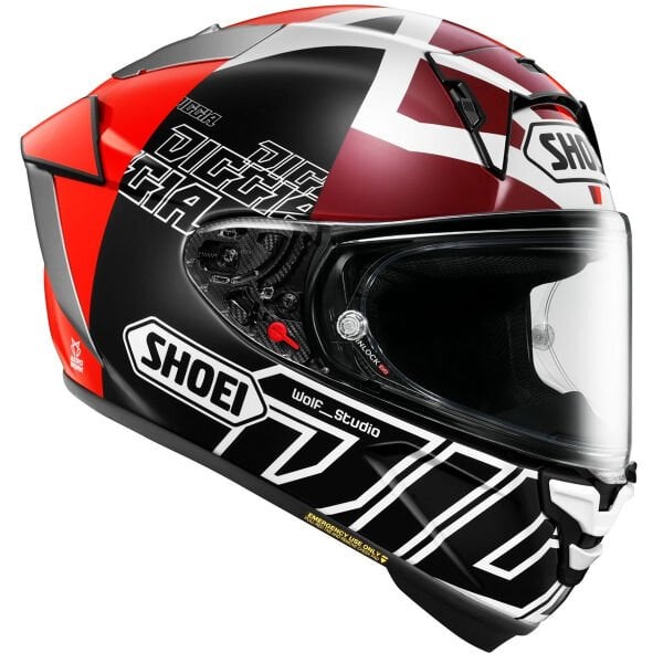 SHOEI X-SPIRIT PRO DIGGIA 2 TC-1 KASK