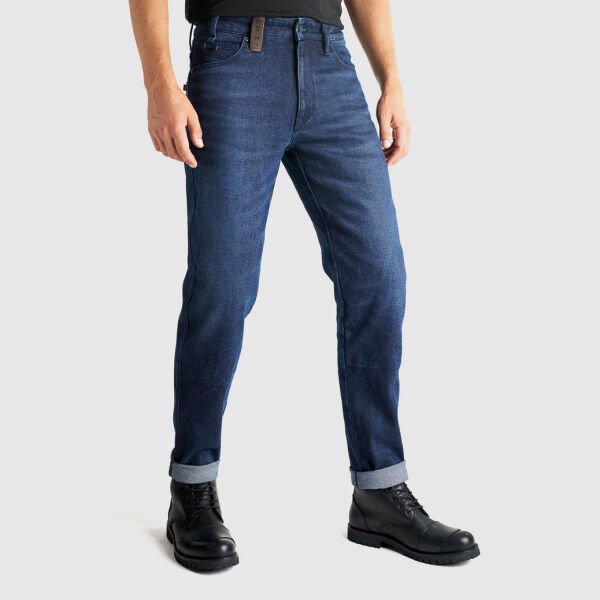 PANDO MOTO Arnie Slim Blue Armalith Erkek Motosiklet Jean