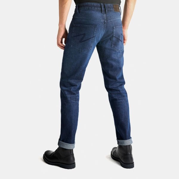 PANDO MOTO Arnie Slim Blue Armalith Erkek Motosiklet Jean
