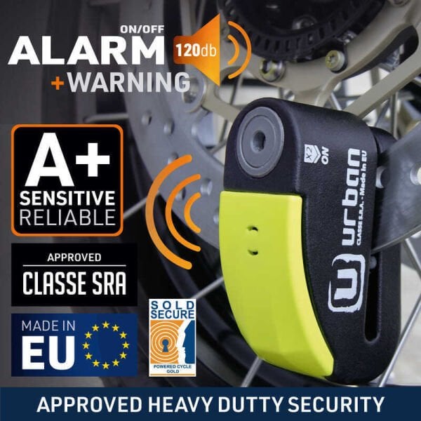 URBAN SECURITY 999 SRA SINIFI ALARMLI DİSK KİLİDİ