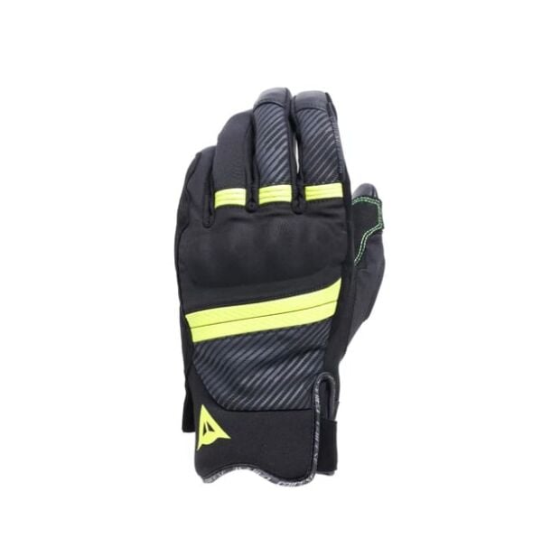 Dainese Fulmine Black Yellow Flue D-Dry Eldiven