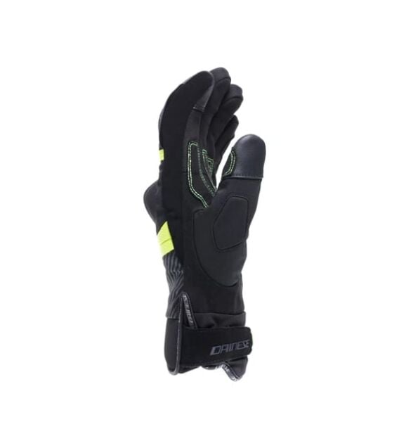 Dainese Fulmine Black Yellow Flue D-Dry Eldiven