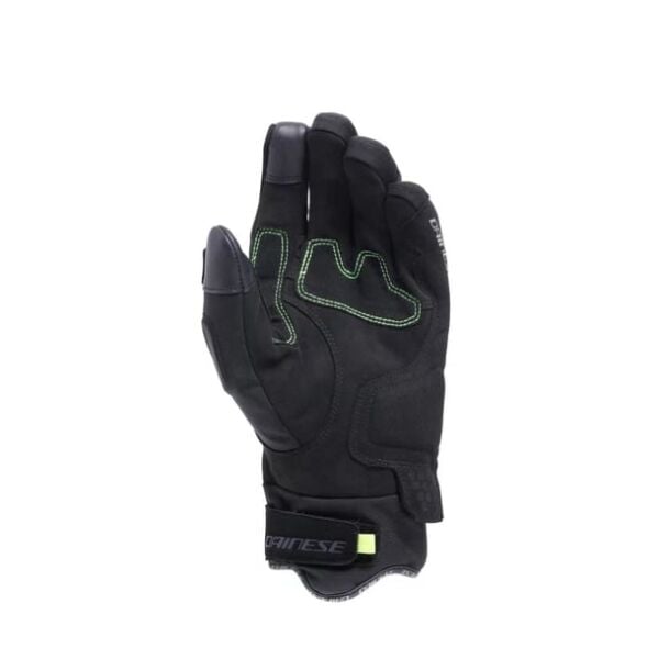 Dainese Fulmine Black Yellow Flue D-Dry Eldiven