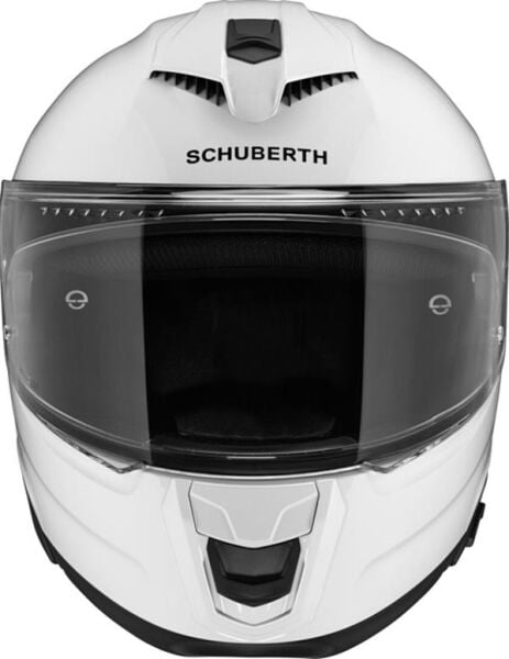 SCHUBERTH S3 GLOSSY WHITE  KAPALI MOTOSİKLET KASKI