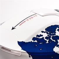 SCHUBERTH C5 GLOBE BLUE ÇENE AÇILIR MOTOSİKLET KASKI