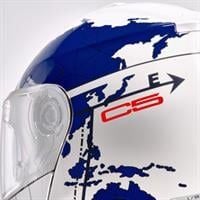 SCHUBERTH C5 GLOBE BLUE ÇENE AÇILIR MOTOSİKLET KASKI