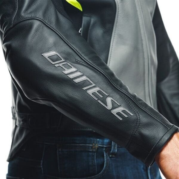 Dainese Racing 4 Gray Black Deri Mont