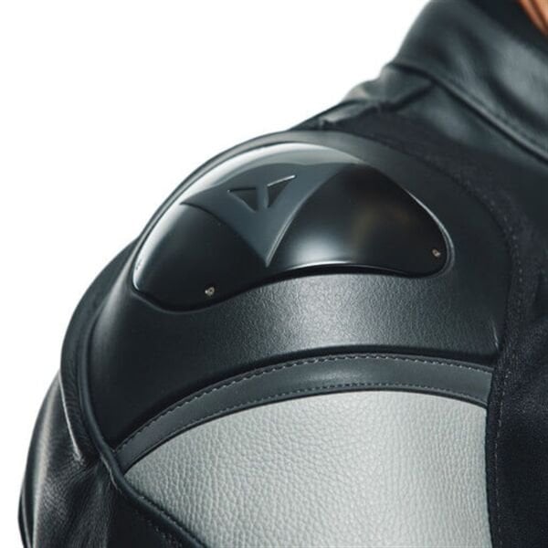 Dainese Racing 4 Gray Black Deri Mont