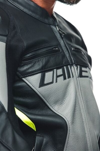 Dainese Racing 4 Gray Black Deri Mont