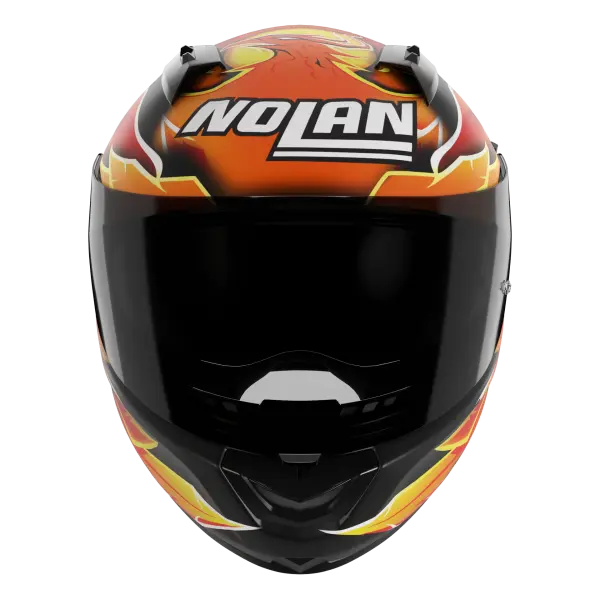N60-6 Sport Kapalı Motosiklet Kaskı Replica Iannone 360