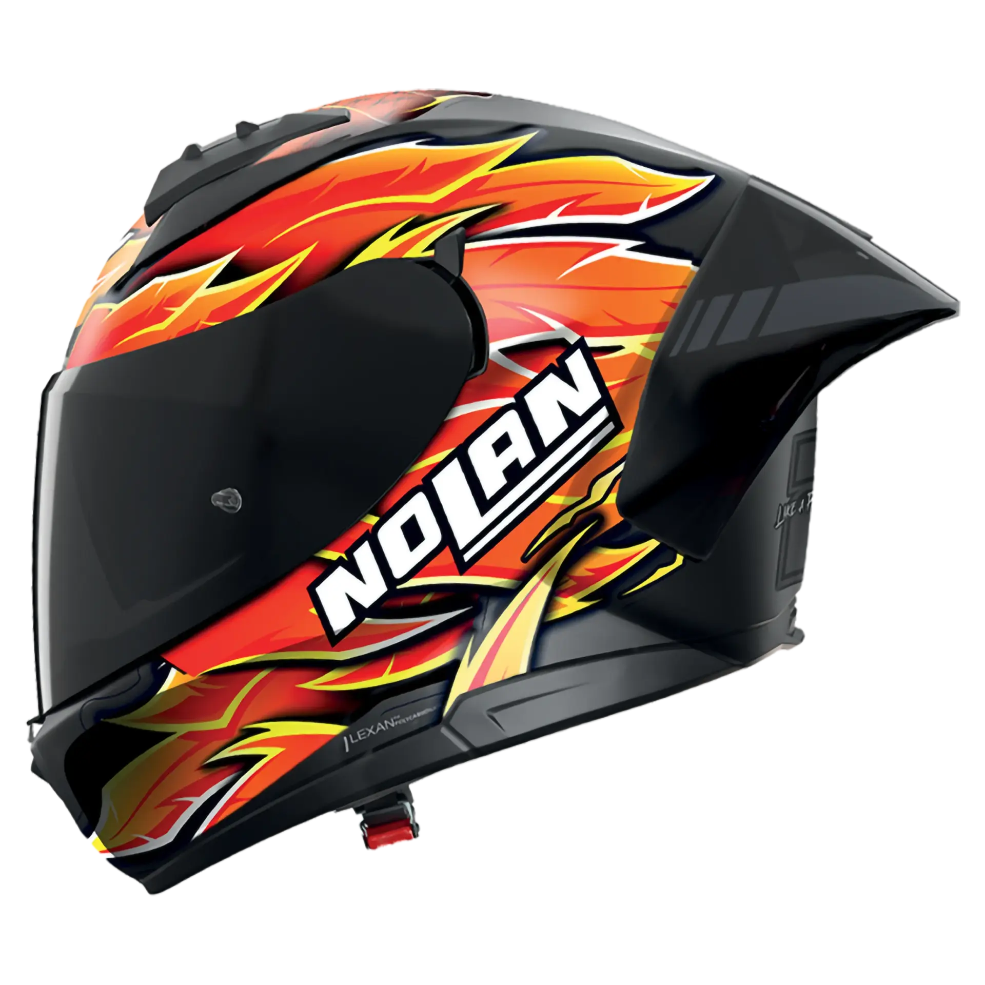 N60-6 Sport Kapalı Motosiklet Kaskı Replica Iannone 360