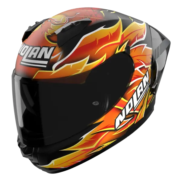 N60-6 Sport Kapalı Motosiklet Kaskı Replica Iannone 360